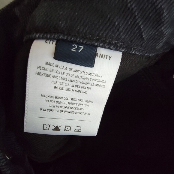 Citizens of Humanity Valerie High Rise Stirrup Jean size 27 NWT - Picture 11 of 12